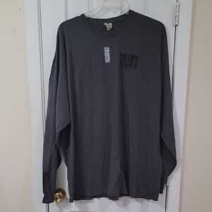 Charcoal Long Sleeve Men's Tee